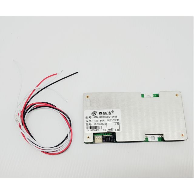 BMS 4S 12V 60A for LiFePO4  3.2V 4S