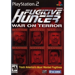 แผ่นเกมps2 Fugitive Hunter War on Terror PS2 แผ่นไรท์play2 เพทู เกมps2 แนวยิงFPS สงคราม