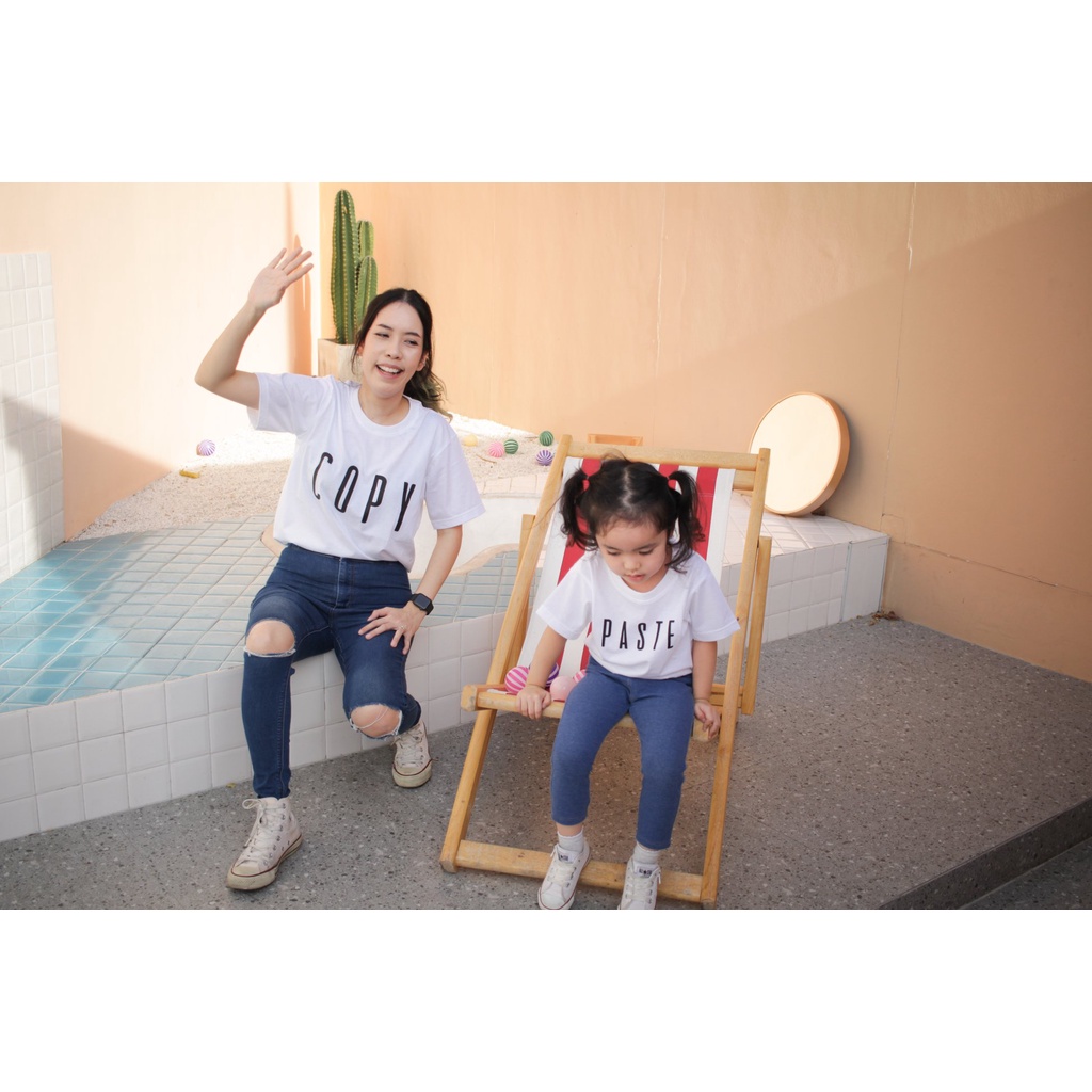 COPY | PASTE เสื้อครอบครัว เสื้อคู่