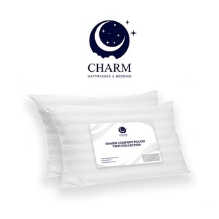 ของแท้100% Charm หมอนหนุนใยสังเคราะห์ รุ่น Comfort (แพ็กคู่) ได้ 2 ใบ ใช้งานได้เป็นอย่างดี มีความนุ่ม เด้ง ฟู คุณภาพดี