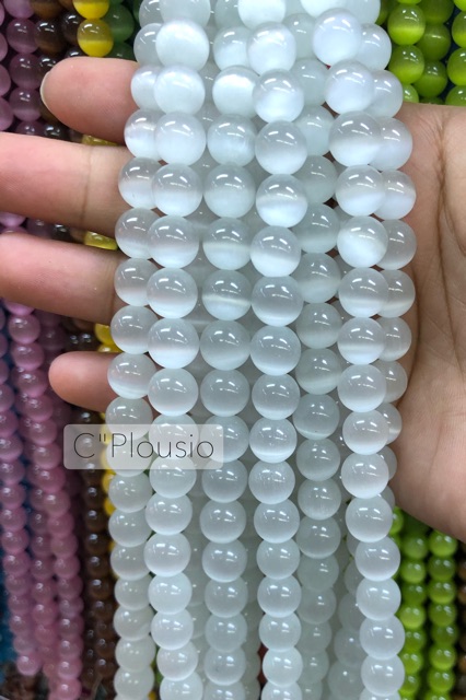 Sale! หินนำโชค ตาแมว 8 10 มม. - รูปที่ 2