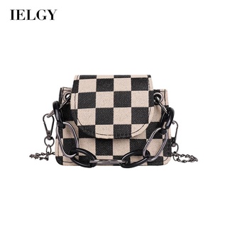 IELGY Feminine Retro Fashion Western Style Personality One-shoulder Handheld Small Square Bag under the Armpit