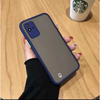 เคสหลังด้านขอบสี REALME Realme8 5g Realme C11 2021 Realme C20 เคสขอบสีRealme case C11 2021 รุ่นใหม่ล่าสุด พร้มส่งจากไทย