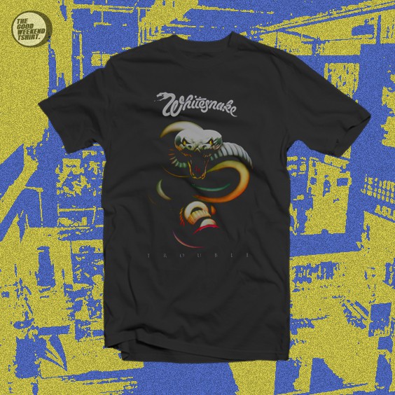 เสื้อยืดวง WHITESNAKE / DTG PRINTNG / GILDAN TSHIRT