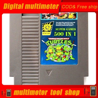 ตลับเกม 500 In 1 สําหรับ Nintend Classic Super Game Contra TMNT Bubble