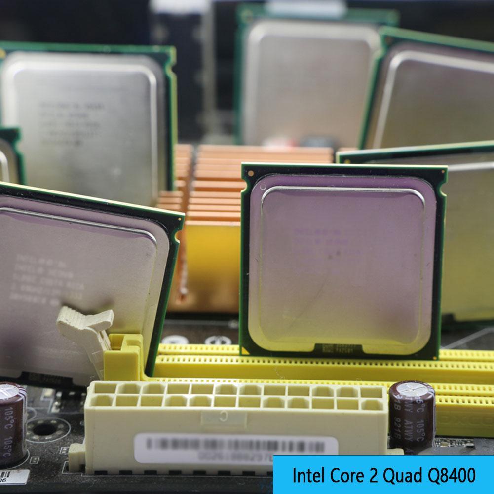 1pc Core 2 Quad Q8400 Quad-Core CPU 2.66 GHz 1333 MHz C7C7 LGA 775 L7N8 #7