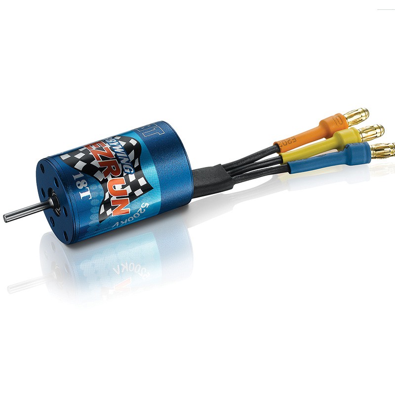 Combo Hobbywing EZRun 18A Brushless 1/18 – Motore 5200kV 18.0T + ESC + Scatola Di Programmazione, Nuovo