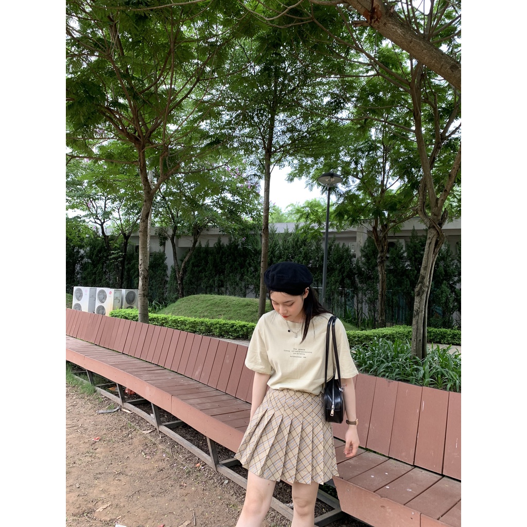 CV249 - CHECKED TENNIS SKIRT 2137