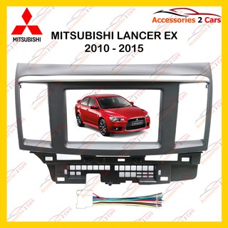 กรอบหน้าวิทยุMITSUBISHI LANCER EX ปี2011 สำหรับ7นิ้ว รหัสNV-MI-007