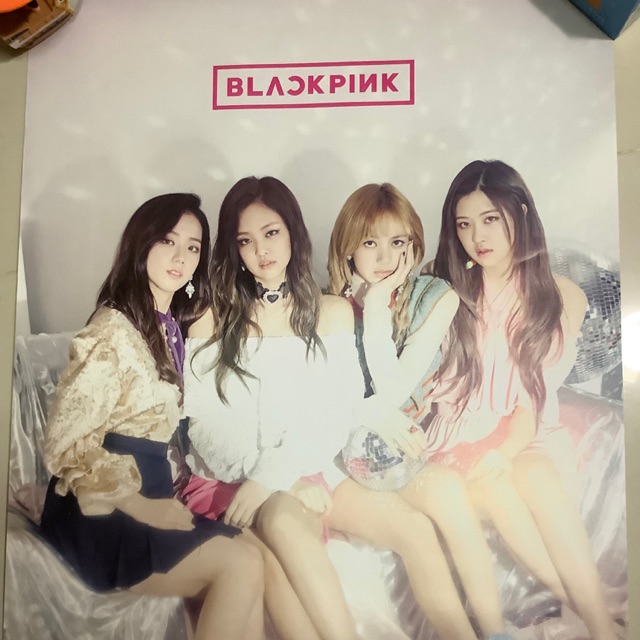 โปสเตอร์ Blackpink แท้ blackpink poster Lisa Rose Jisoo Jennie