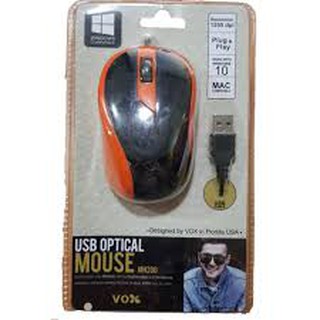 เม้าส์ USB Optical Mouse VOX (MH200)