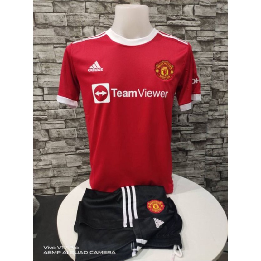 ชุดบอล แมนยู Manchester United (Man U) พร้อมเสื้อบอลและกางเกงบอล ปี 2021-2022 ใหม่ล่าสุด ชุดฟุตบอลขอ