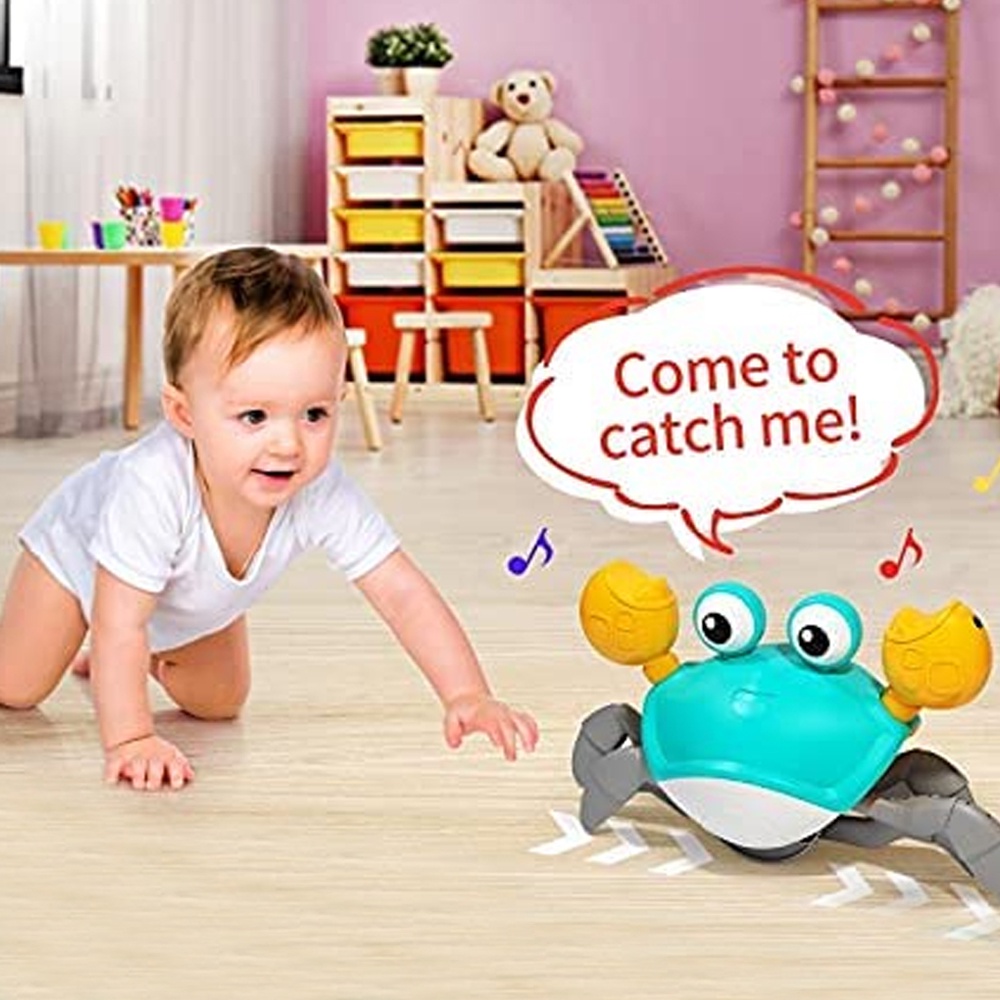Induction Escape Crab Childrens Electric Toys Charging Luminous Music ...