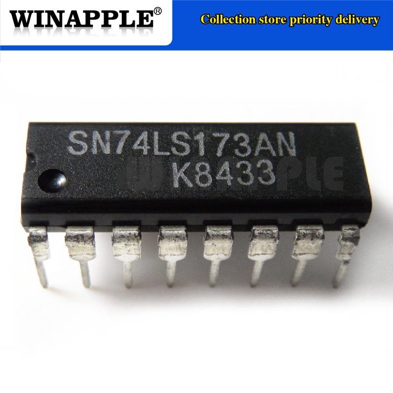 5 ชิ้น/ล็อต SN74LS173AN SN74LS173 74LS173AN 74LS173N HD74LS173P 74LS173P 74LS173 DIP-16 ใหม่ origina