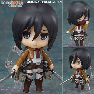 Nendoroid งานแท้ Original เนนโดรอยด์ ฟิกม่า Good Smile Attack on Titan ผ่าพิภพไททัน Mikasa Ackerman มิคาสะ อัคเคอร์แมน