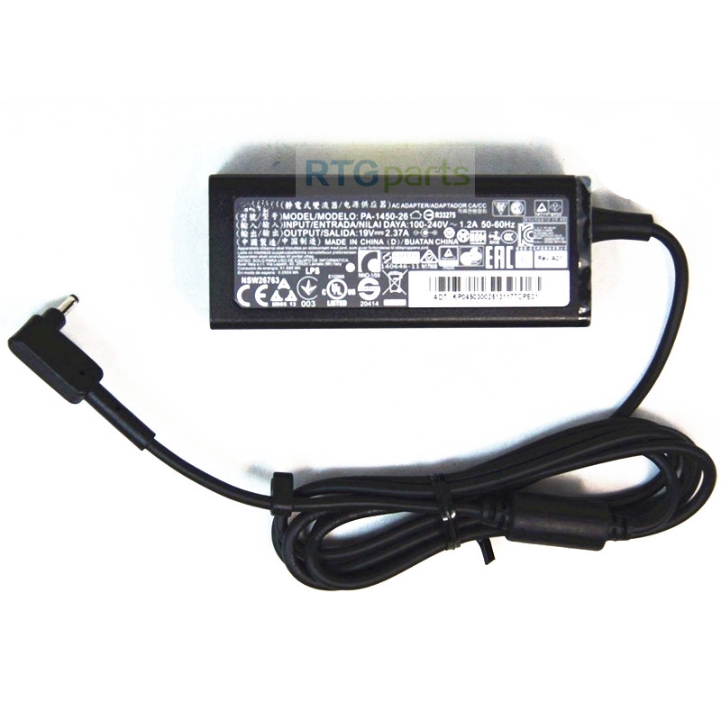 【ข้อเสนอพิเศษ】 19V 2.1A3.42A 65W Laptop Car Charger for Acer swift SF11432 Iconia S5 S7 W700