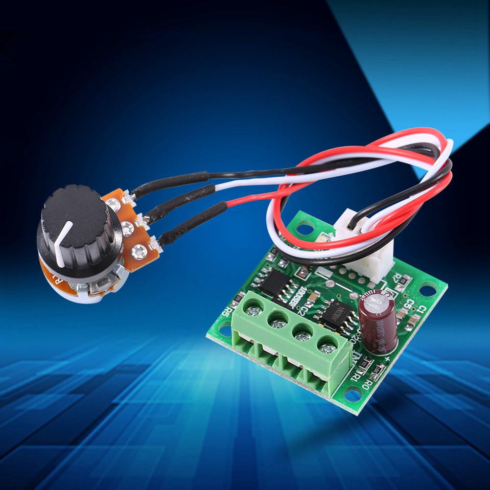 อุปกรณ์เสริม Dc 1 . 8 V To 15 2a Mini Pwm ขนาดเล็กมอเตอร์ควบคุมความเร็ว