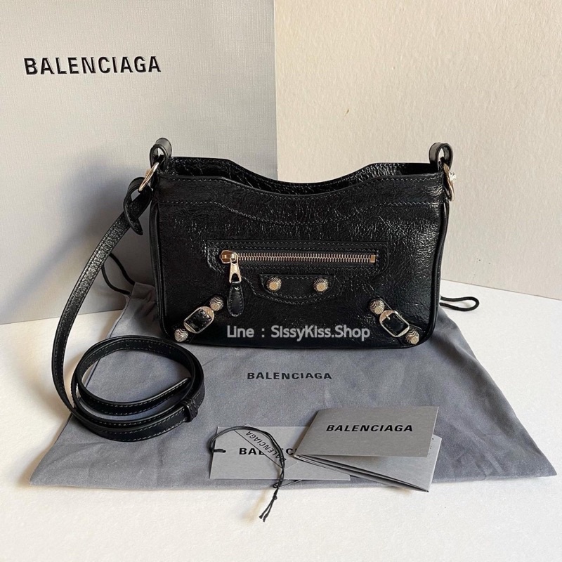 New Balenciaga Hip bag ดำทอง