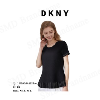 DKNY เสื้อยืด รุ่น  DONNAKARAN P9AH7A61 Code:D9AS8A12 [สีดำ]