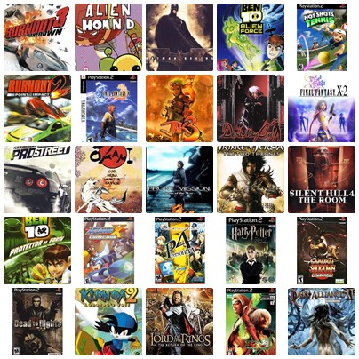 แผ่นเกมส์ PS2 มีทุกเกมส์  แผ่นคุณภาพสูง