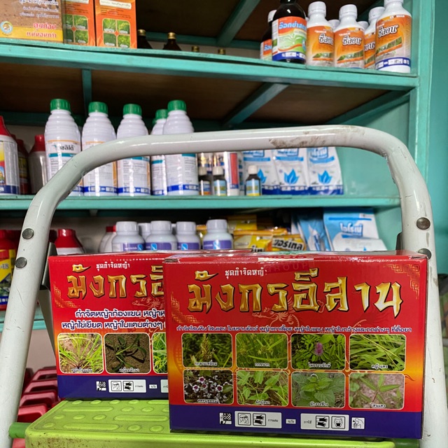 ยาฆ่าหญ้า มังกรอีสาน ปราบวัชพืชได้ทั้งหญ้าใบแคบและใบกว้าง