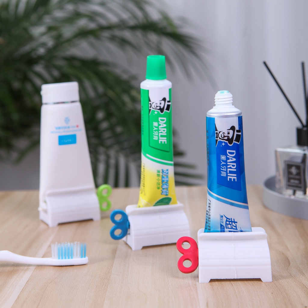 พร้อมส่ง ที่รีดยาสีฟัน ที่บีบยาสีฟัน ที่รีดหลอดยาสีฟัน ที่รีดโฟมล้างหน้า อุปกรณ์บีบหลอด