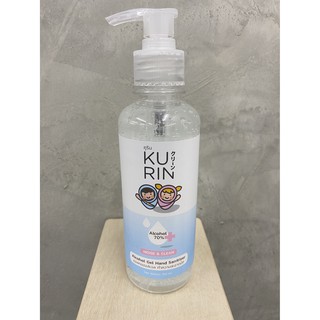 เจลแอลกอฮอล์ ทำความสะอาดมือ KURIN 250ml ALcohol70%