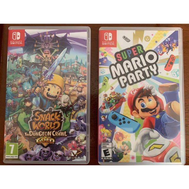 NSW switch มือ 2 - Mario Party, Snack World