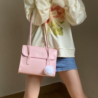 ! Lamoon bag รุ่นนี้แถมฟรี! พวงกุญแจปอมปอมทุกใบ สีพาสเทล สดใสน่ารักมากกก