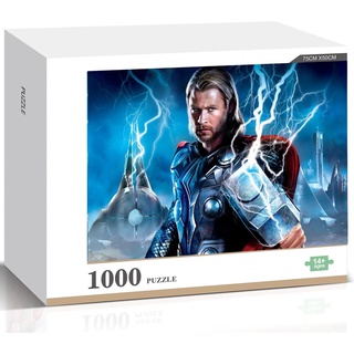 จิ๊กซอว์ไม้ปริศนา ลายภาพยนตร์ Marvel Thor 2022 DIY สําหรับตกแต่ง 500 ชิ้น