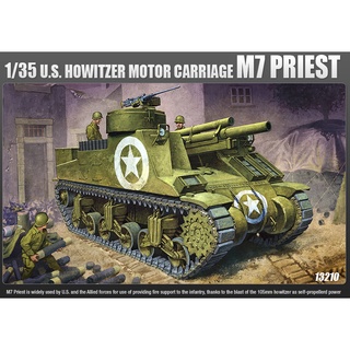 โมเดลรถถัง Academy Model 1/35 AC13210 M7 PRIEST