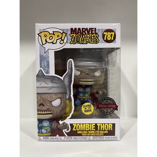 Funko Pop Zombie Thor Marvel Zombies Exclusive Glows In The Dark 787
