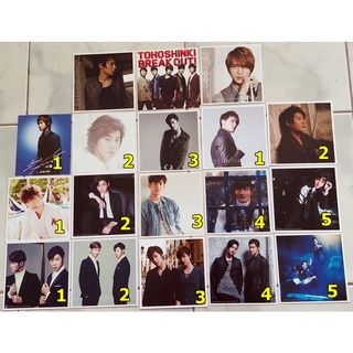 การ์ด สุ่ม ของแท้ จาก อัลบั้ม ญี่ปุ่น TVXQ! JYJ Album พร้อมส่ง Card Kpop