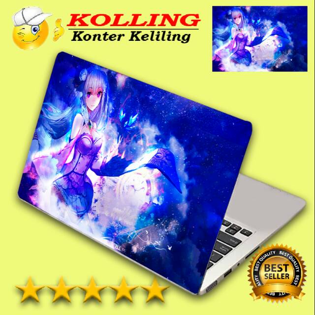 Garskin Laptop emilia rezero2 สติ๊กเกอร์แล็ปท็อปผิว