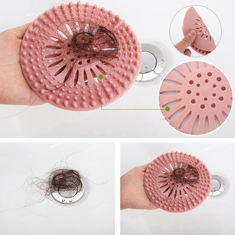 RATIUDELI BATHROOM HAIR STRAINER - SINK STRAINER - KITCHEN STRAINER