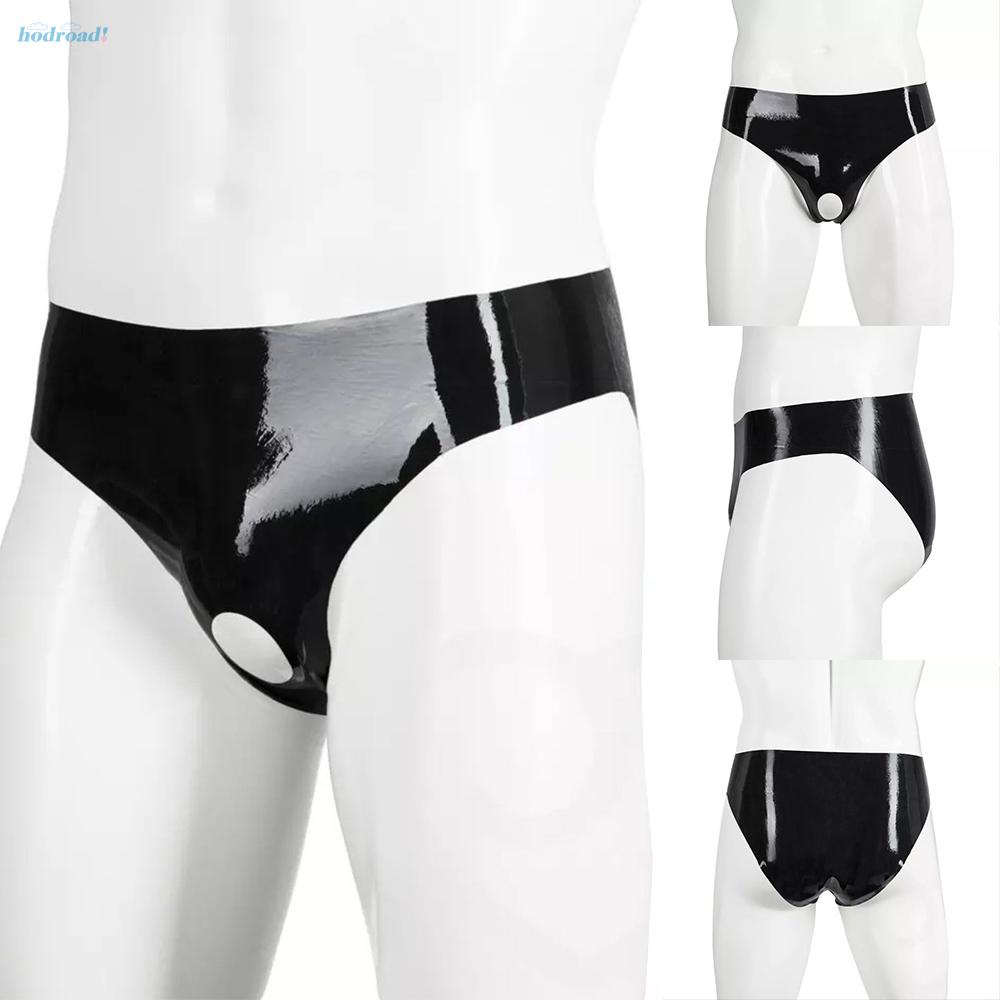 【HODRD】Gay Guy 1*Underwear Black G-String Briefs Open Lingerie S-5XL Size Sexy【Fashion Woman Men】 #2