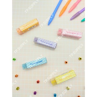 AIHAO 12076 Eraser ยางลบ 2B สีพาสเทล ยางลบPVCแฟนซี [จำนวน 1 ก้อน]