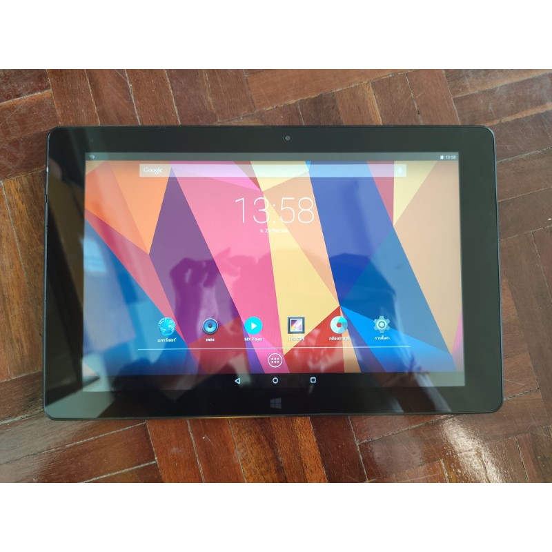 (สินค้ามือ 2) แท็บเล็ตมือสองสภาพดี Android/windows Tablet Cube iwork10 Ultimate สีน้ำเงิน - 1