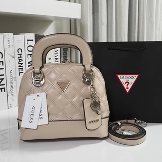 กระเป๋าถือทรงหรู GUESS CESSILY SMALL DOME SATCHEL HANDBAG