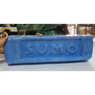ก้อนขัดเงาโลหะ สีฟ้า(ไขปลาวาล)ตราSUMO 600กรัม
