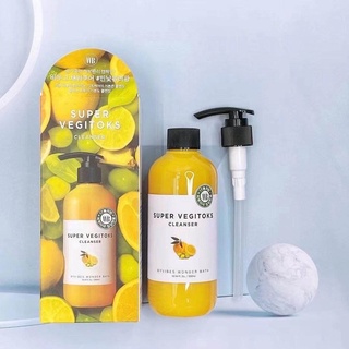 Wonder Bath Super Vegitoks Cleanser 300ml.