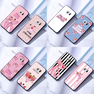 Samsung Galaxy S6 / S6 Edge / S6 Edge Plus + เคสมือถือแบบซิลิโคน สำหรับ พิงค์แพนเตอร์