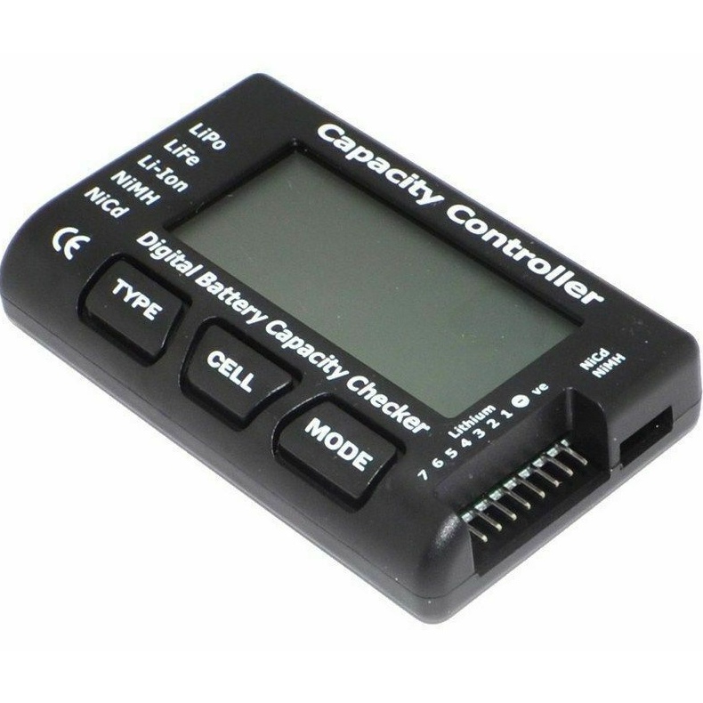 [เครื่องวัดแบต] CellMeter-7 digital battery capacity checker voltage tester for NiMH Nicd LiPo