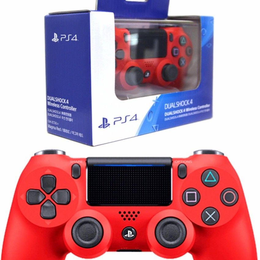 New DualShock 4 V2 - Magma Red (CUH-ZCT2)