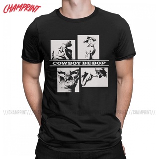 เสื้อยืด ลายคาวบอย Bebop Spike Spiegels Faye ของขวัญวันวาเลนไทน์ สําหรับปู่