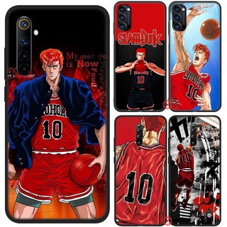 Uf71 เคสโทรศัพท์มือถือซิลิโคน แบบนิ่ม ลาย Slam Dunk Hanamichi Sakuragi สําหรับ Realme 2 3 5 5S 5i 6i 6 Pro Q X Lite