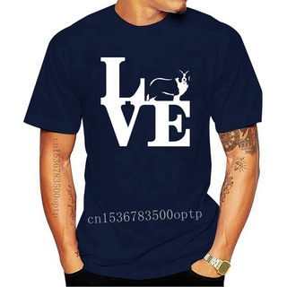 เสื้อยืดผ้าฝ้าย พิมพ์ลาย Love Border Collie Tee Park V2 Sheep Dog Tee DIppgo37FOjkdi91Size S-5XL