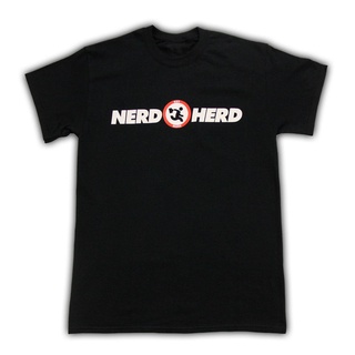 [S-5XL]Nbf3f23r97r เสื้อยืดผ้าฝ้าย พิมพ์ลายทีวี Show Chuck Buy More Nerd Herd สีดํา สําหรับผู้ชาย ER66WR33872 SD23WQ3406