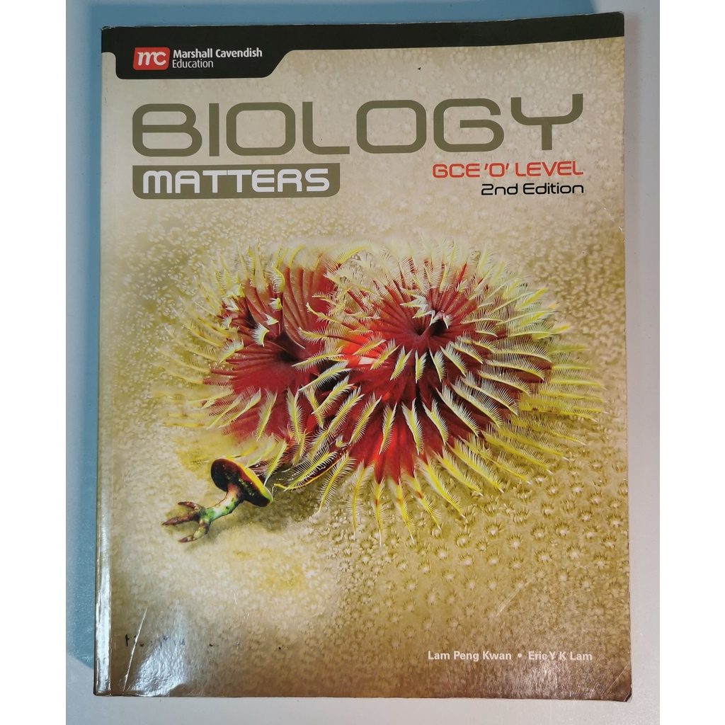 หนังสือ BIOLOGY MATTERS TEXTBOOK: GCE ORDINARY LEVEL 2 (หนังสือมือสองสภาพดี)