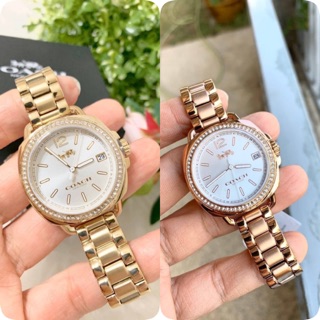 นาฬิกา COACH Tatum Dial Ladies Crystals Watch 14502589 ของแท้